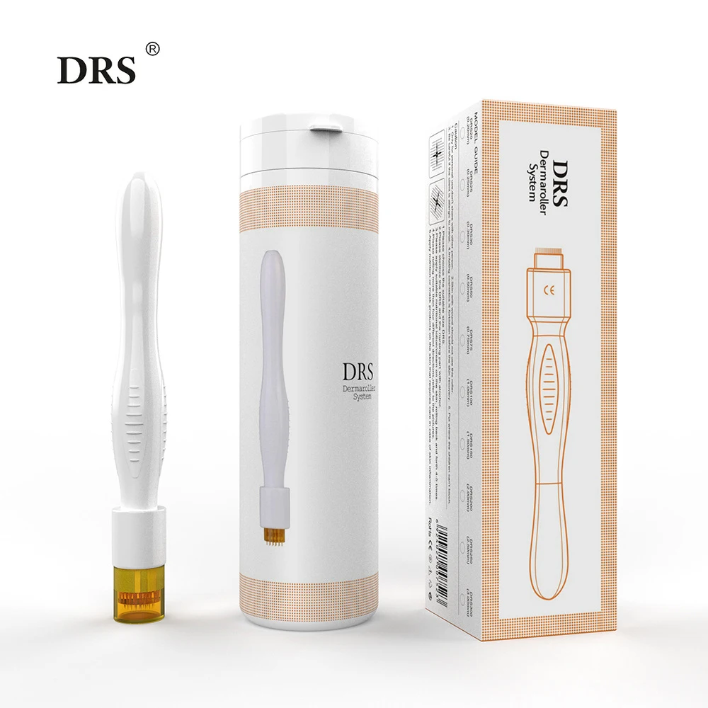 DRS Professional 40 Needle Titanium Derma Stamp & Micro Needling Therapy System Seal Needle Beauty Equipment