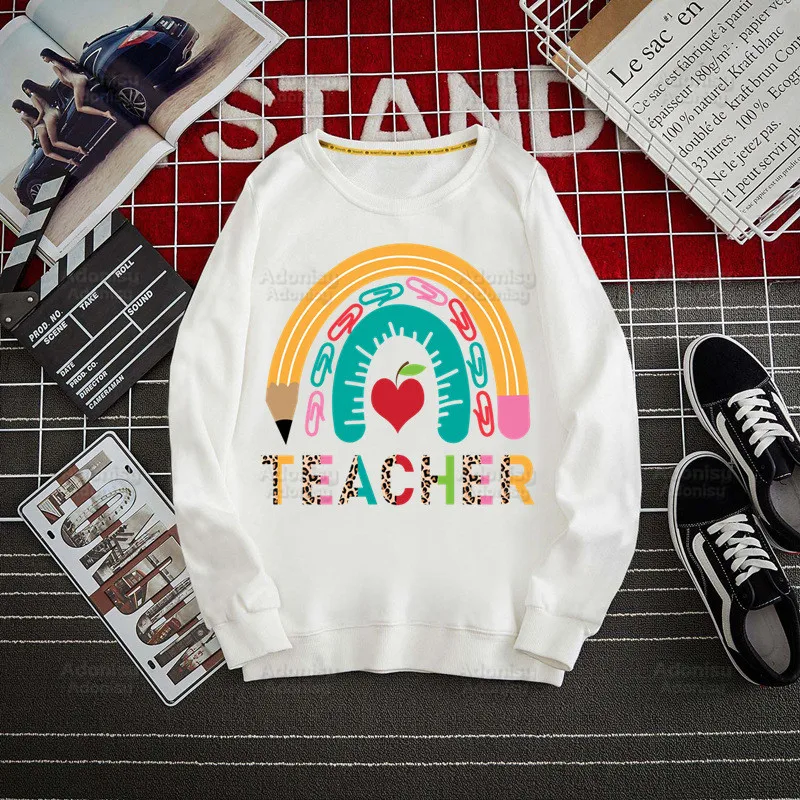 Best Teacher Ever Progress Over Perfection Hoodies Spring Autumn Male Casual Hoodies Sweatshirts Men's Hoodies Sweatshirt