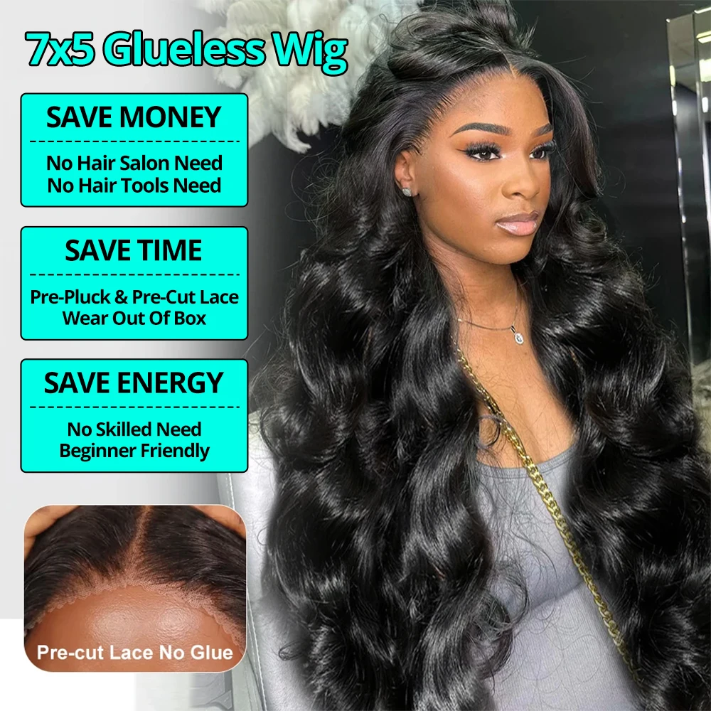 Body Wave 250 Density Human Hair Wigs Ready To Go 13x4 Glueless Human Hair Wig Remy Brazilian Human Hair Wigs For Women On Sale