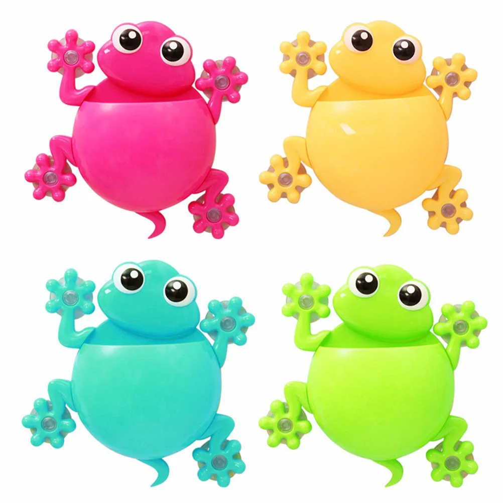 

Toothbrush Holder Suction Cup Kids Toddler Toothpaste Wall Sucker Lightweight Heavy Duty Strong Suction Firm Fixation