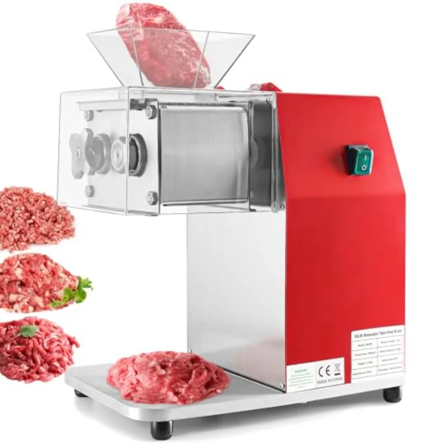 

Мясорезка электрическая коммерческая 850 Вт, из нержавеющей стали, для дома, кухни, ресторана, супермаркета