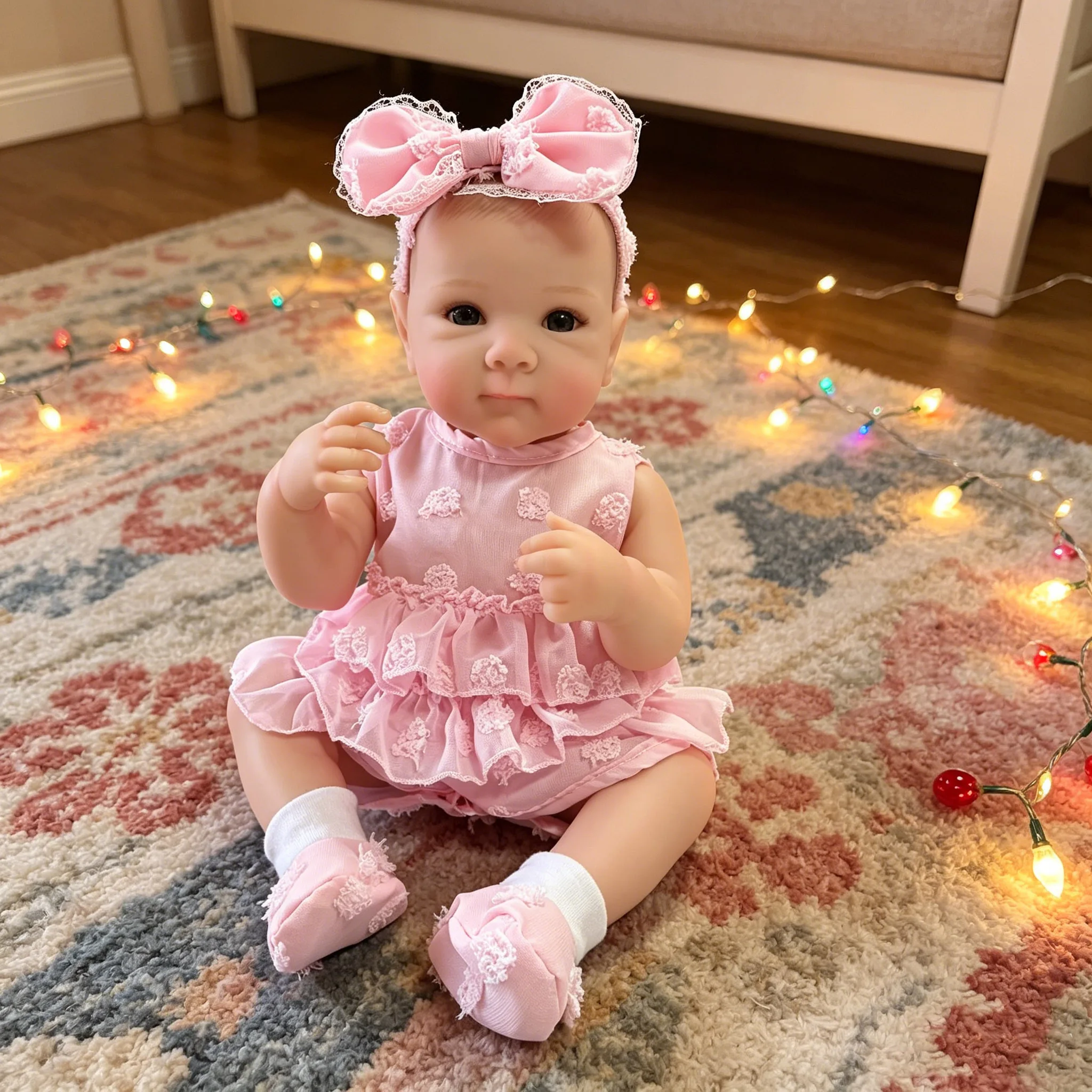 19Inch Multiple Styles Choose Bettie Full Vinyl Body Multiple Layers Painting Lifelike 3D Skin Reborn Doll Hand Drawn Hair