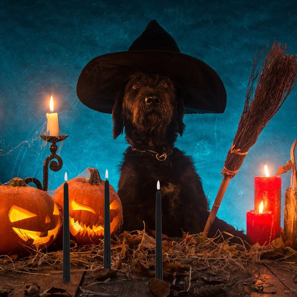 2 lampade elettroniche a LED, luce notturna senza fiamma, decorazione per feste di Halloween, forniture per festival, LED