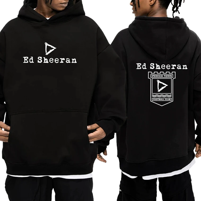 

Ed Sheeran Play Tour 2025 Graphic Hoodie Autumn Winter Double Sided Print Streetwear Sweatshirt Men Women Fleece Pullover Unisex
