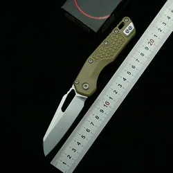 LEMIFSHE MSI Deep Carry Ball Bearing Nylon Handle MarkM390MK Blade Hunting Fishing Tactical Tool Folding Camping Pocket Knife