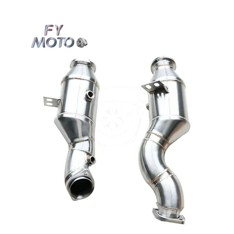 New Exhaust Downpipe For Mercedes Benz GLC43 AMG 3.0T 2017-2019