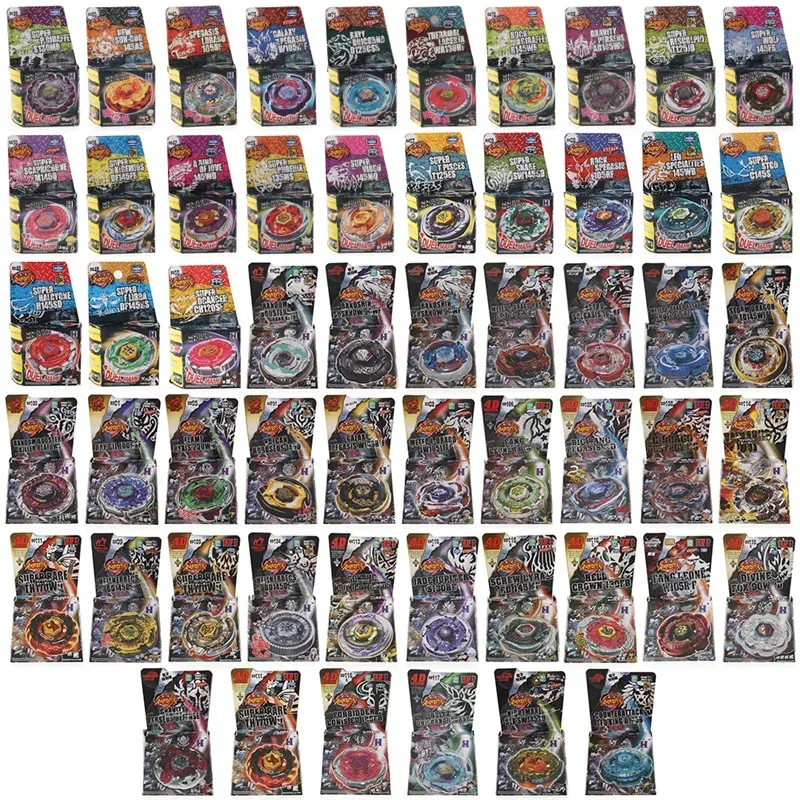 Toupies de combat en métal 4D Styles BB28 à BB114, jeu de combat, jouets cadeaux (pièces aléatoires)