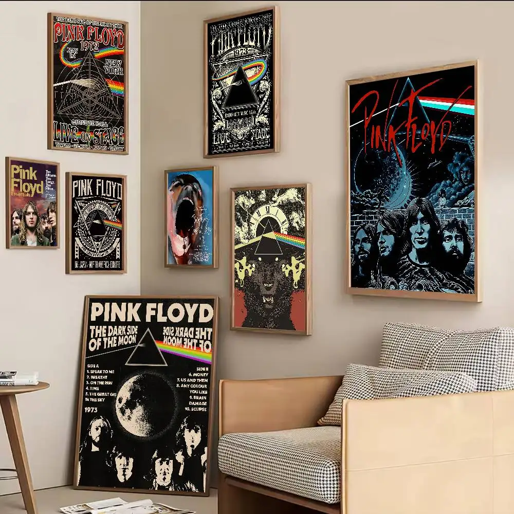 Pop Band P_Pink F_Floyd Classic Movie Posters Waterproof Pap