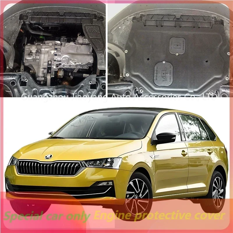 

Higher Quality Black Under Engine Guard Mudguard Board Splash Shield Mud Fender Plate Panel For Skoda RAPID 2014-2020 1.6L