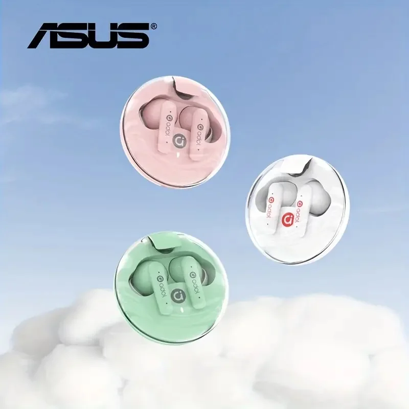 ASUS MM TWS Earphones Wireless 5.3 Earbuds Noise Reduction HD Call Headphones In Ear Gaming Sport Headset