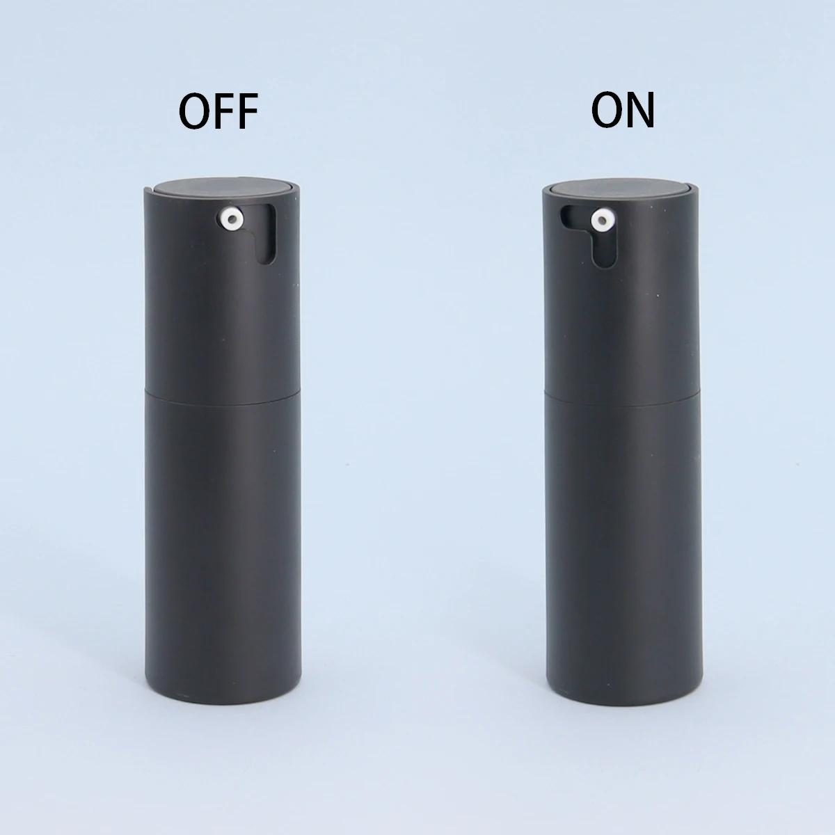 エアレスローションポンプ,ポータブルディスペンサーボトル,30ml, 50ml, 12 x