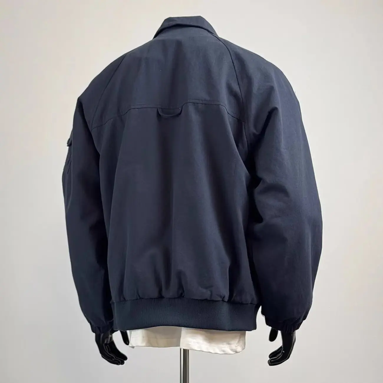 

Retro American Sle Pilot Jaet for Men Casual Spring Baseball Coat Youth Faion Stand Fit Polyester Outerwear