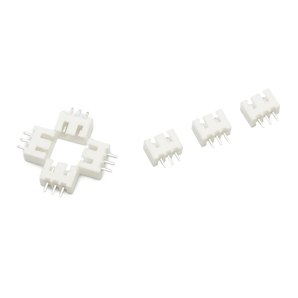 For JST XH 2.54mm 10-Set Cable Connector Kit 200mm 24AWG 1007 Wire With Interchangeable 2 3 4 Pin Male Female Sockets