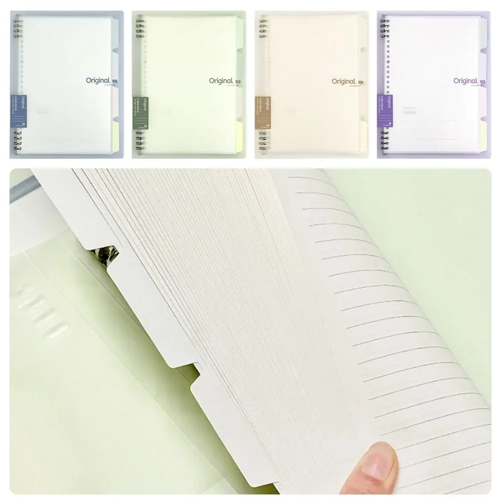 

High-quality A5/B5 Notebook Binder Ring Stationery Agenda Book Office/School Diary