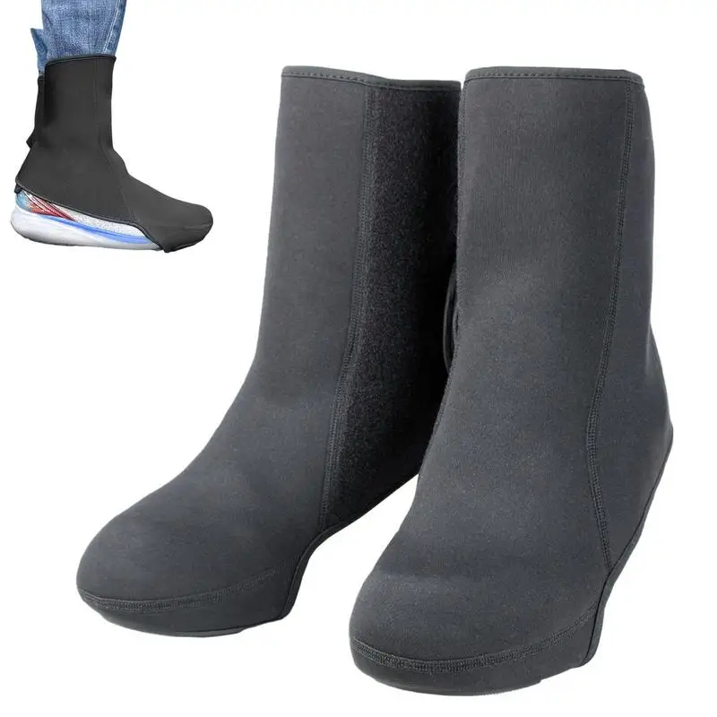 Inverno à prova de vento ciclismo sapato cobre calor ao ar livre overshoes motocicleta sapato capas protetoras equitação corrida sapatos protetor