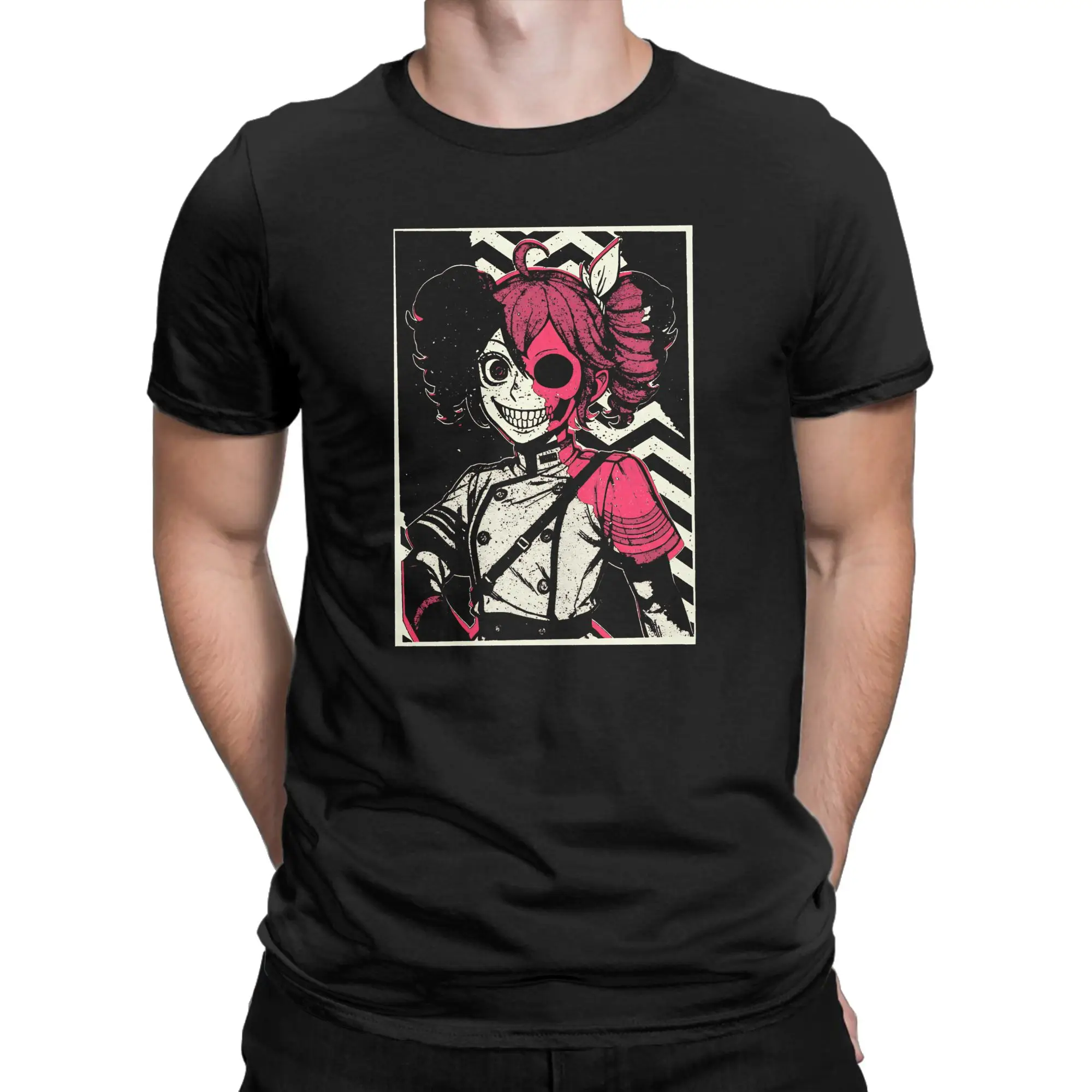 Leisure Kasane Teto Popular Virtual Singer T-Shirts Men Crewneck Cotton T Shirts  Short Sleeve Tee Shirt Graphic Clothes