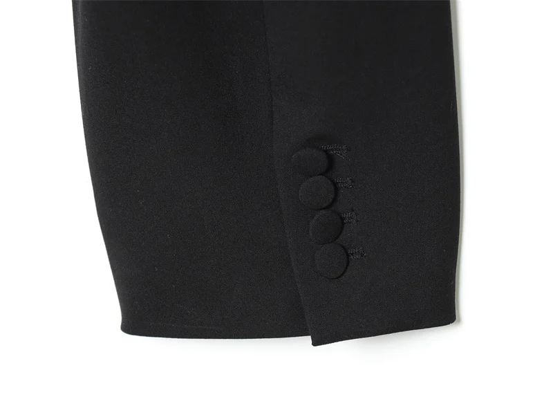 سترة نسائية موضة جديدة 2025 سترة قصيرة للنساء مع أكتاف مبطنة ومعطف نسائي أنيق غير رسمي