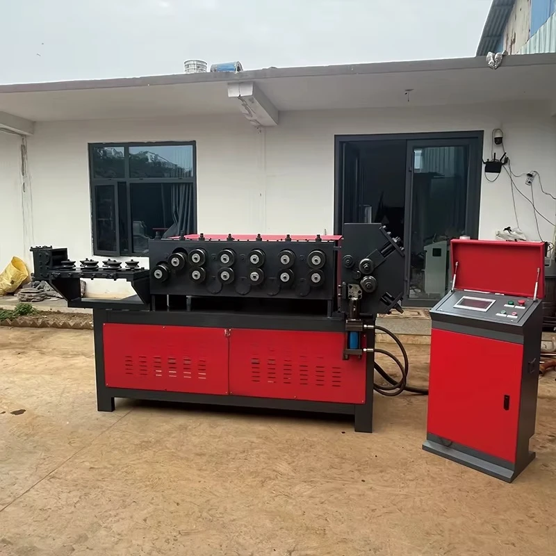 Automatic Wind Farm Steel Bar Coiling Machine with Motor Bearing & Pump for Rebar Processing