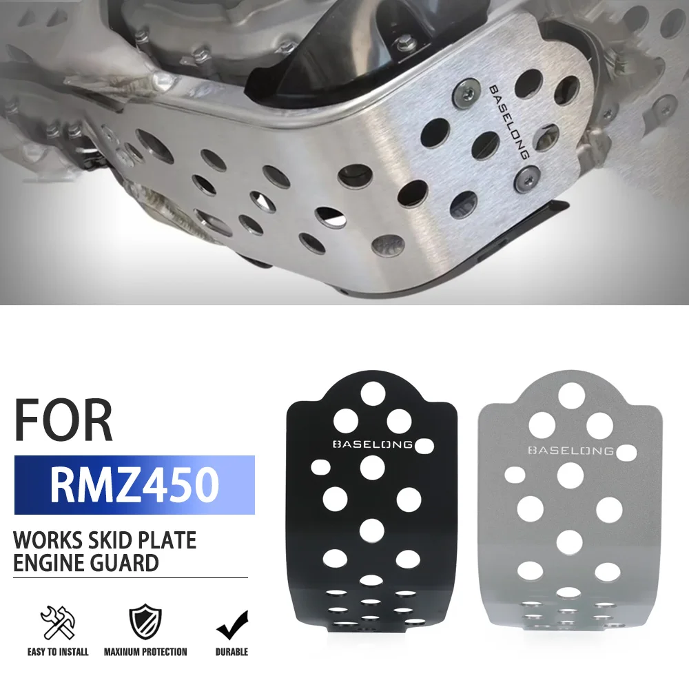 

Engine Guard For Suzuki RMZ450 RM-Z450 RMZ 450 2018 2019 2020 2021 2022 2023 2024 Engine Chassis Protector Skid Plate Bash Cover