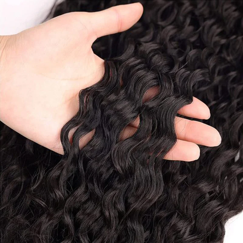 Water Wave Ponytail Human Hair 8-30inch Brazlilan Hair Wrap Around Ponytail For women