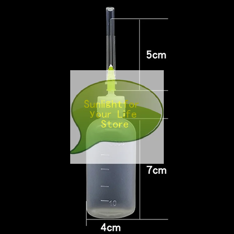 

ГОРЯЧАЯ НОВИНКА! Набор из 3 прозрачных полиэтиленовых дозирующих флаконов по 50 мл для пасты, флюса и смолы + 3 иглы-инструмента