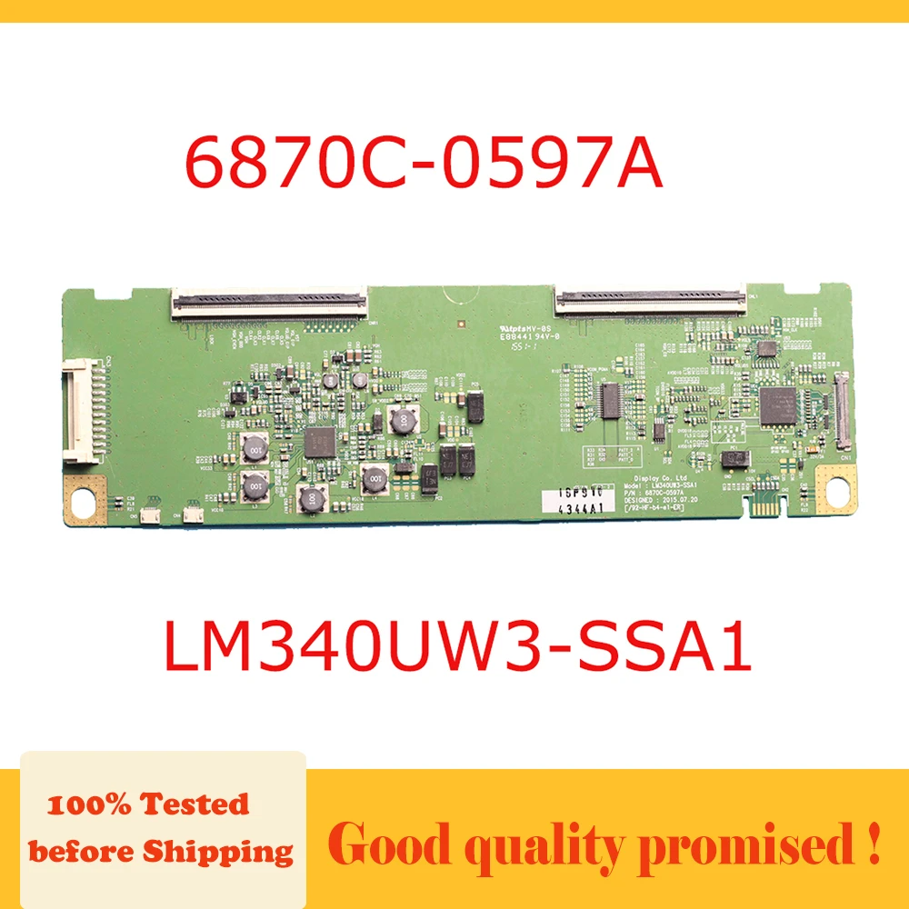 

6870C-0597A LM340UW3-SSA1 T-CON BOARD Logic Board 6870c 0597a LM340UW3 SSA1 6870c0597a Lm340uw3ssa1 Board for Tv Good Test