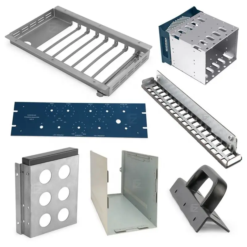 

Aluminum Custom Metal Enclosure Sheet Metal Fabrication Precision Appliance Shells Sheet Metal Parts Laser Cutting Bending