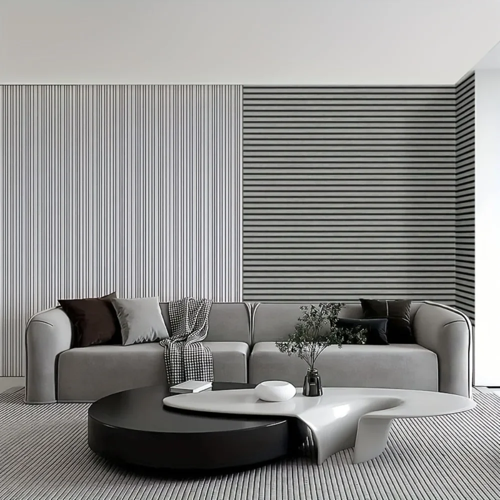 Self-Adhesive Textured Wood Peel and Stick Wallpaper Panels Waterproof Removable Vinyl Board with Wood Surface Easy Install