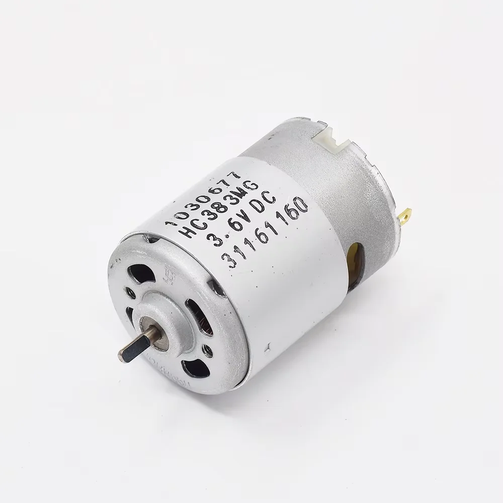 JOHNSON 1030677 HC383MG RS-380 motor DC 3V 3.6V 18000RPM High Speed Motor D-shaft for Electric Drill Screwdriver Tools Toy Model