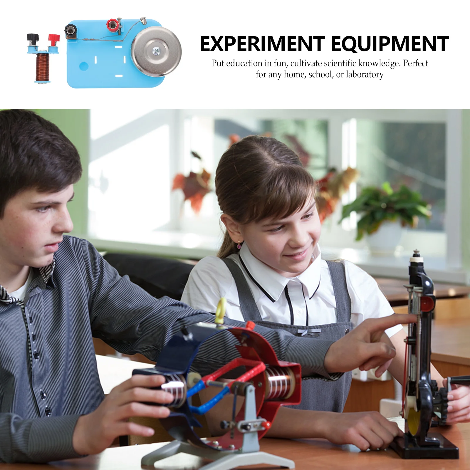 

2Pcs Experimental Electromagnet Electric Bell Physics Teaching Instrument School Laboratory Electrical Experiment Supply