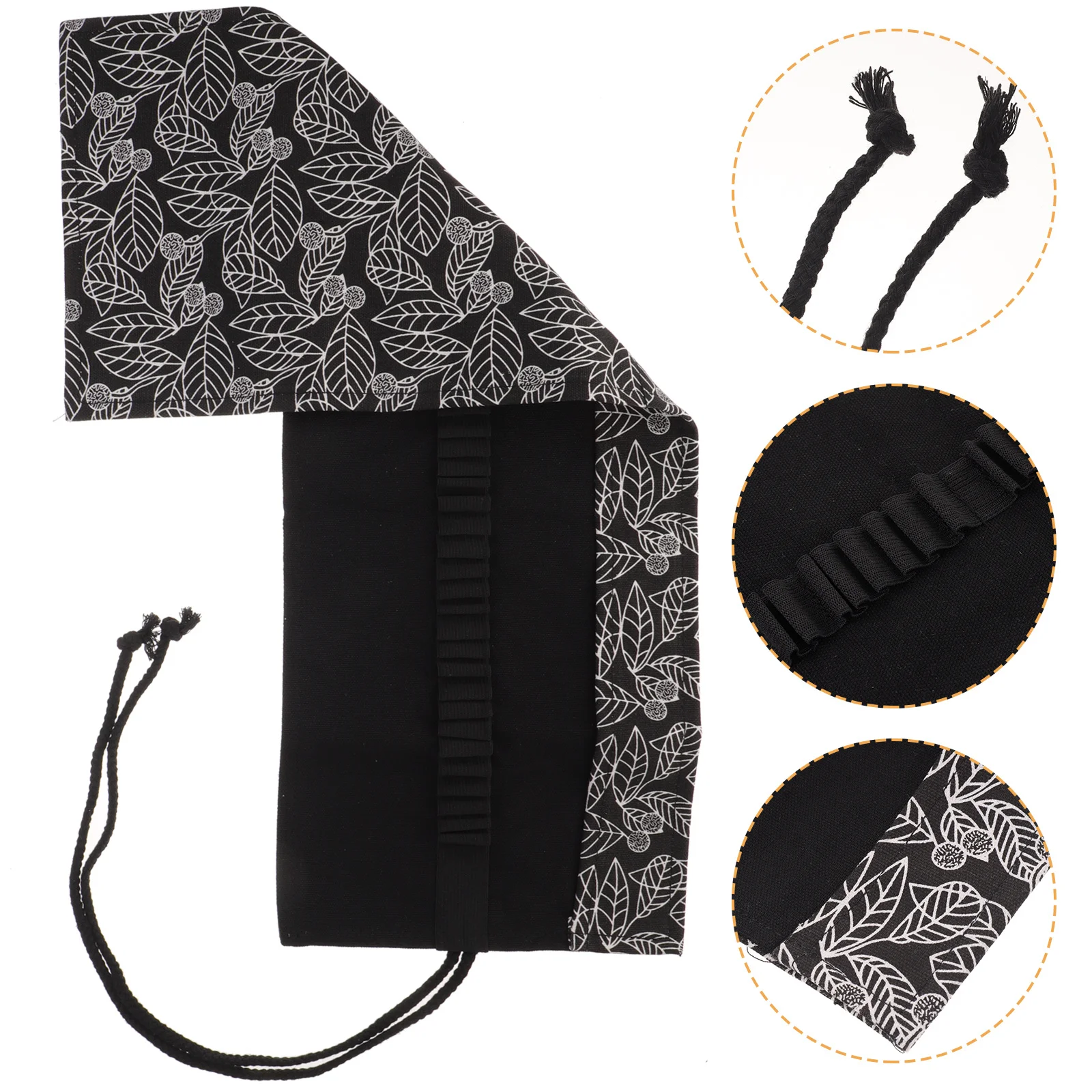 

Pencil Roll Up Organizer Case Large Capacity Durable Pencil Wrap for Colored Pencils Artist Drawing Sketching Storage