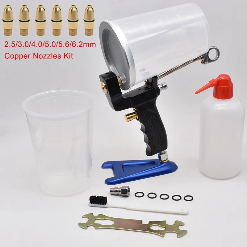 Professional Pneumatic Gel Coat Spray Gun 2.5~6.2mm Super Full Size Nozzle Airbrush Fiberglass Epoxy Resin Air Spray Gun