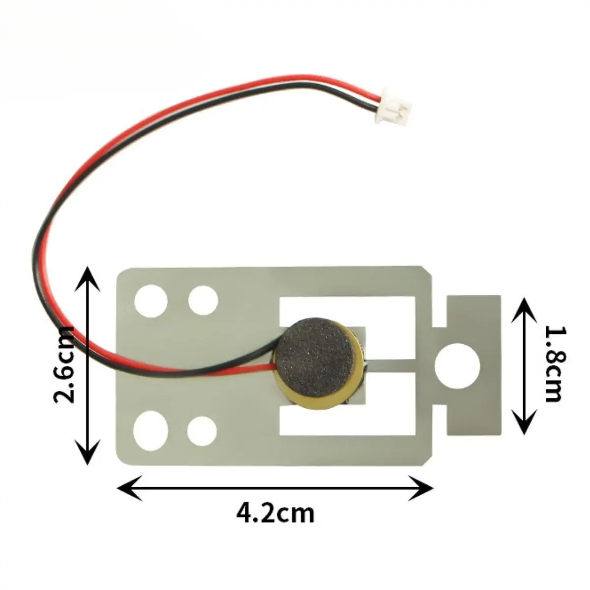 Sturdy 3D Printer Heatbed Sensor Replacement Metal Material Compact Size 42x26mm Accurate Temp Control Part