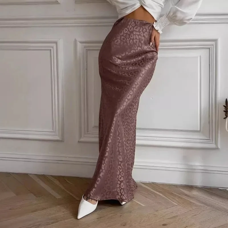 

Leopard Print Skirt Women's Summer Fashionable, Sexy, Trendy, Hugging New Style