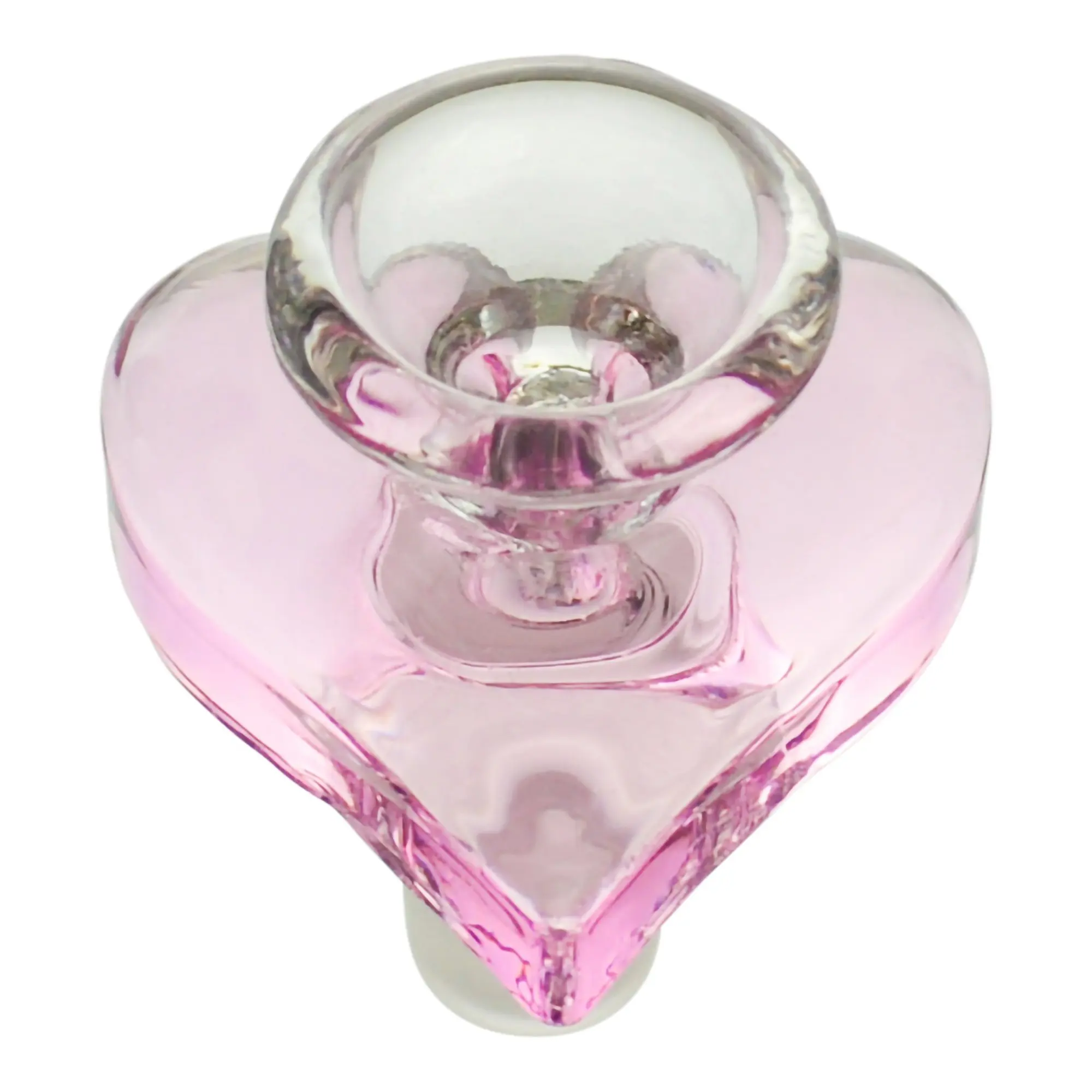 Heart Shape Glass Bowl Home Cute Ornaments