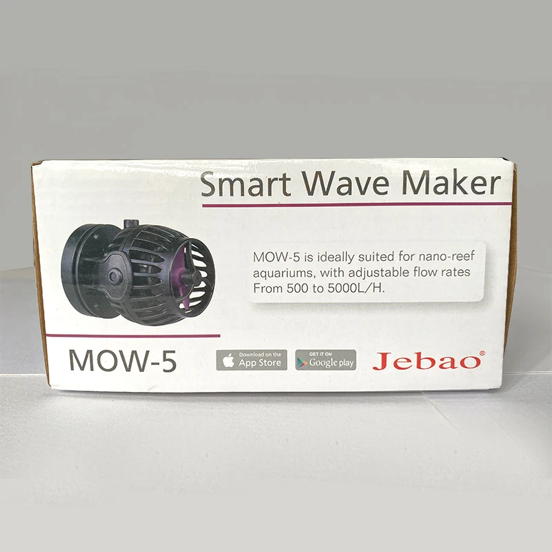 Imagem -03 - Jebao-bomba de Onda Inteligente com Controlador de Display Lcd Wifi Bomba Wave Maker Mow3 16 22 Novo