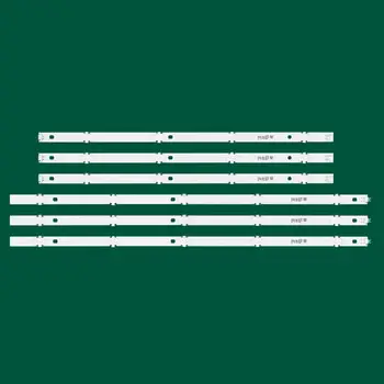 6 יחידות רצועת תאורה אחורית LED עבור LG 49UJ630 49LJ614V 49UJ634V 49UJ701V 49UJ670 49UJ670V 49UJ651V 17Y 49LJ61 49LH61 49UJ65_A B_27LED