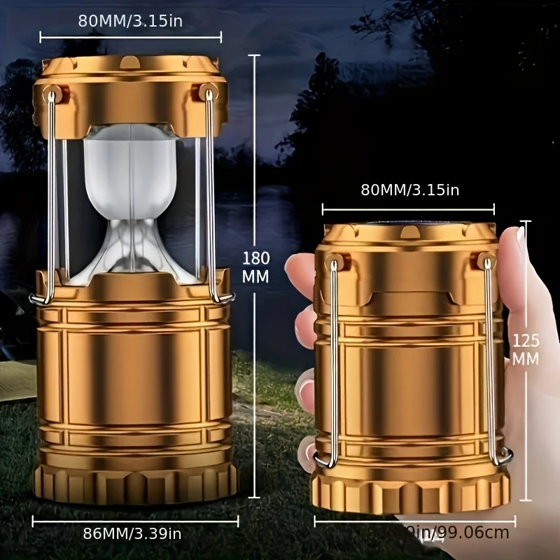 Outdoor Camping Style Lamp, Ultra-Long Battery Life, Camp Tent Lamp, Camping Style Atmosphere Lamp, Camping Style Lighting, Rechargeable Satchel Lamp, Horse Lantern, Tent Outdoor Lamp, USB Rechargeable Horse Lantern, Camping Style Lamp