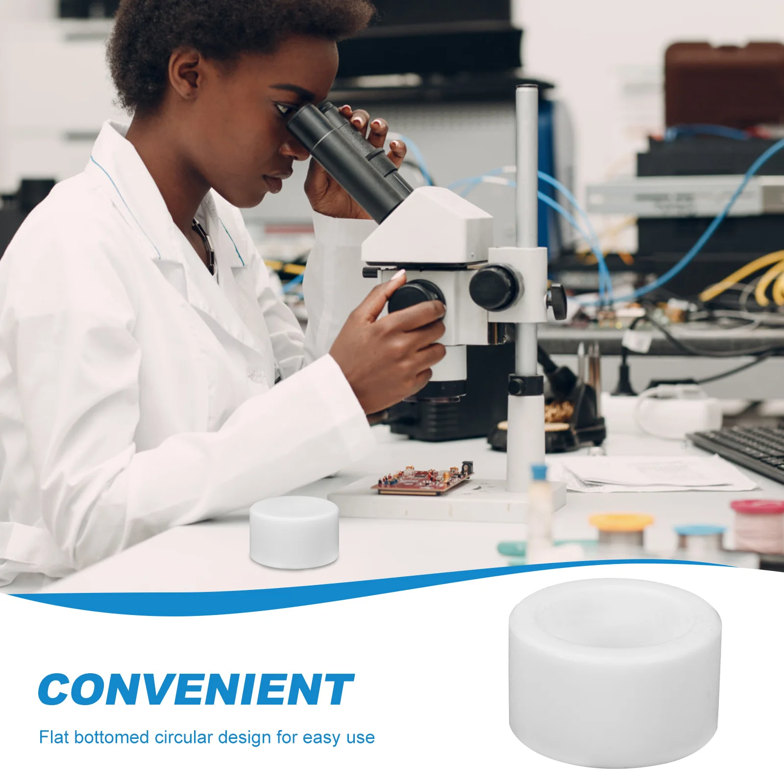 

PTFE Evaporation Dish 30mm Petri Culture Vessel Laboratory Agar Plates Cell Dishes Drainage Round Flat Bottom High Temperature