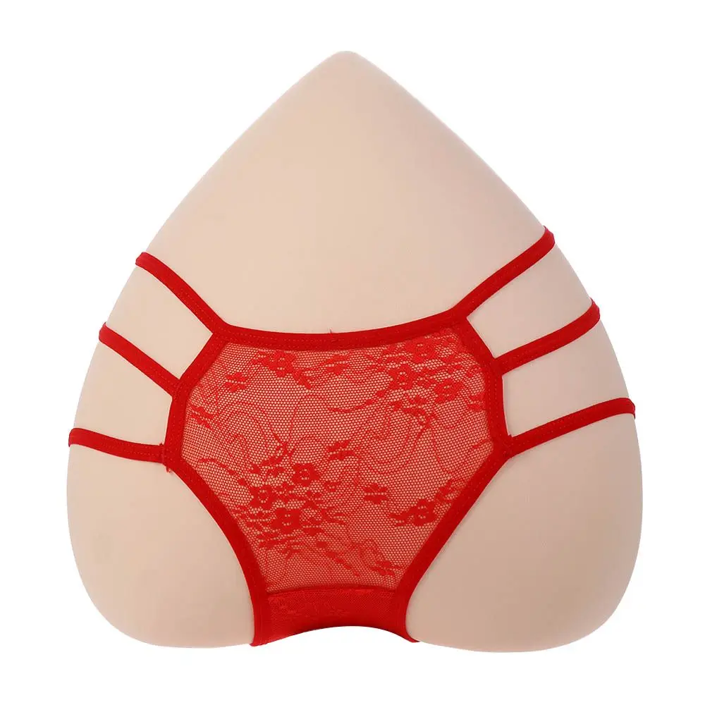 Skin-Friendly Breathable Bandage Hollowed Out Embroidery Women's Underwear Low Waist  Briefs Sexy Underwear Lace Panties