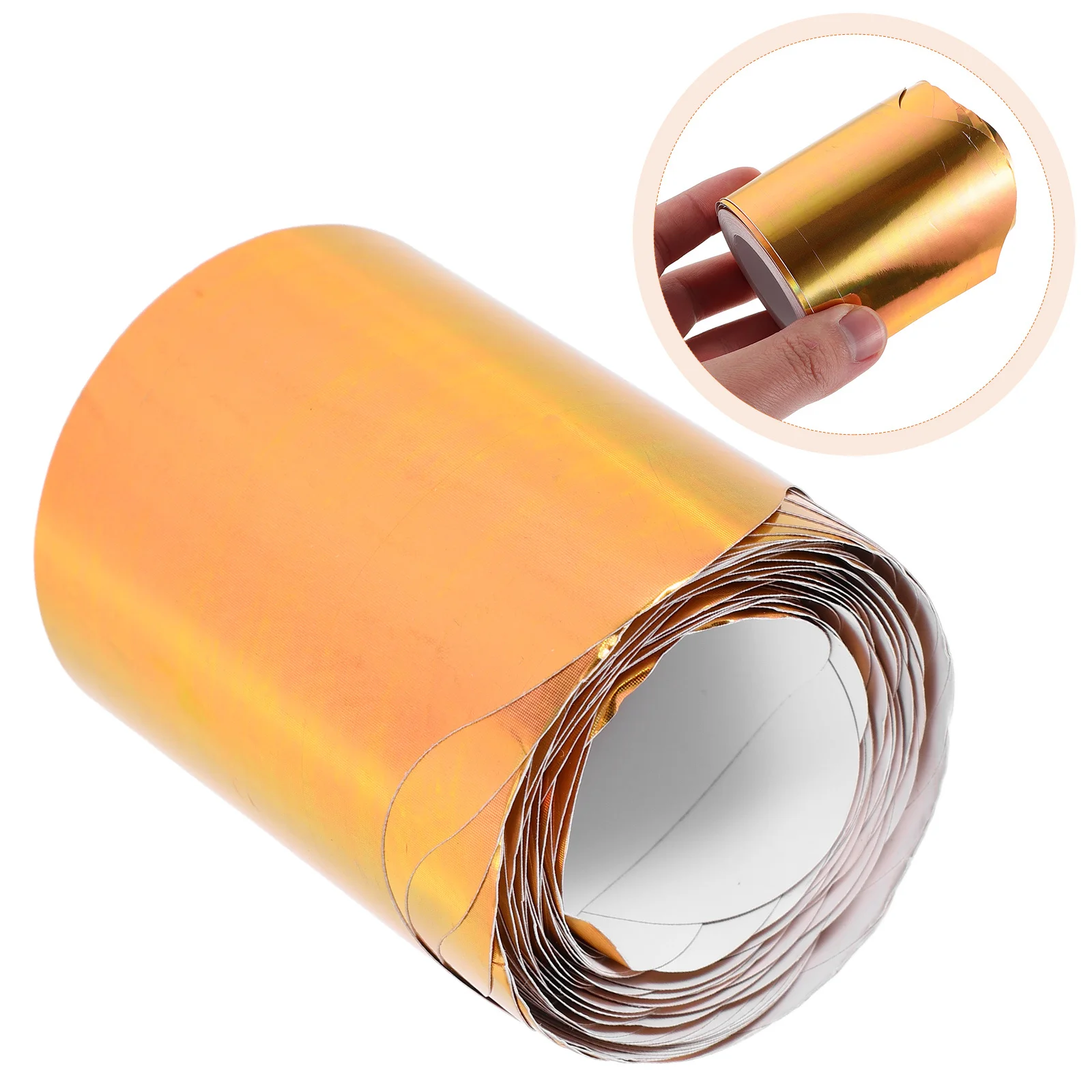 

1 Roll Gold Fan Shaped Border Paper Scalloped Trim Bulletin Board Decoration Classroom School Office .6cm 10m Bulletin