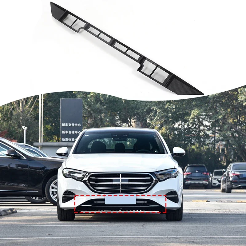 

For Mercedes-Benz E Class W214 2024 +Car Exterior Styling Accessories ABS Front Grill Head Cover Insect Screen Anti Bug Net