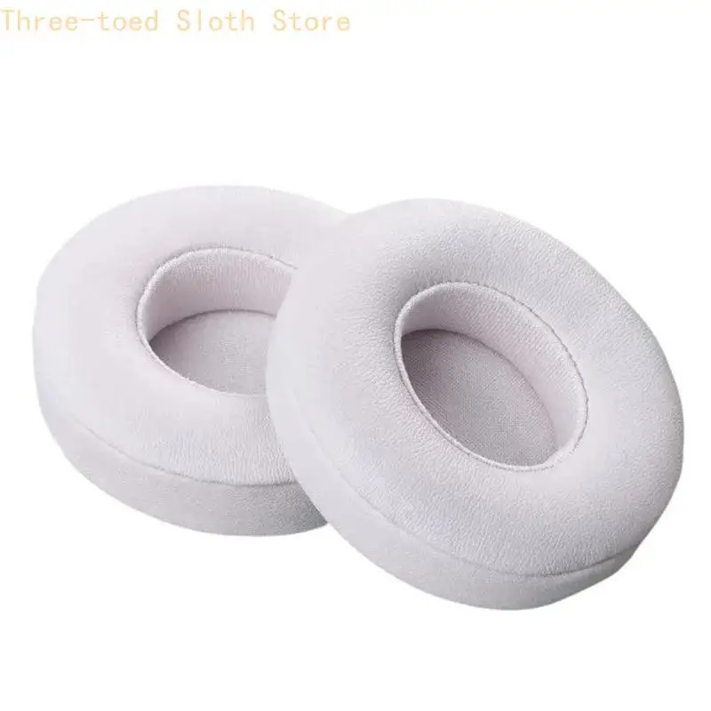 2pcs/par almohadilla para auriculares montados en cabeza con cubierta del auricular almohadilla mejorada