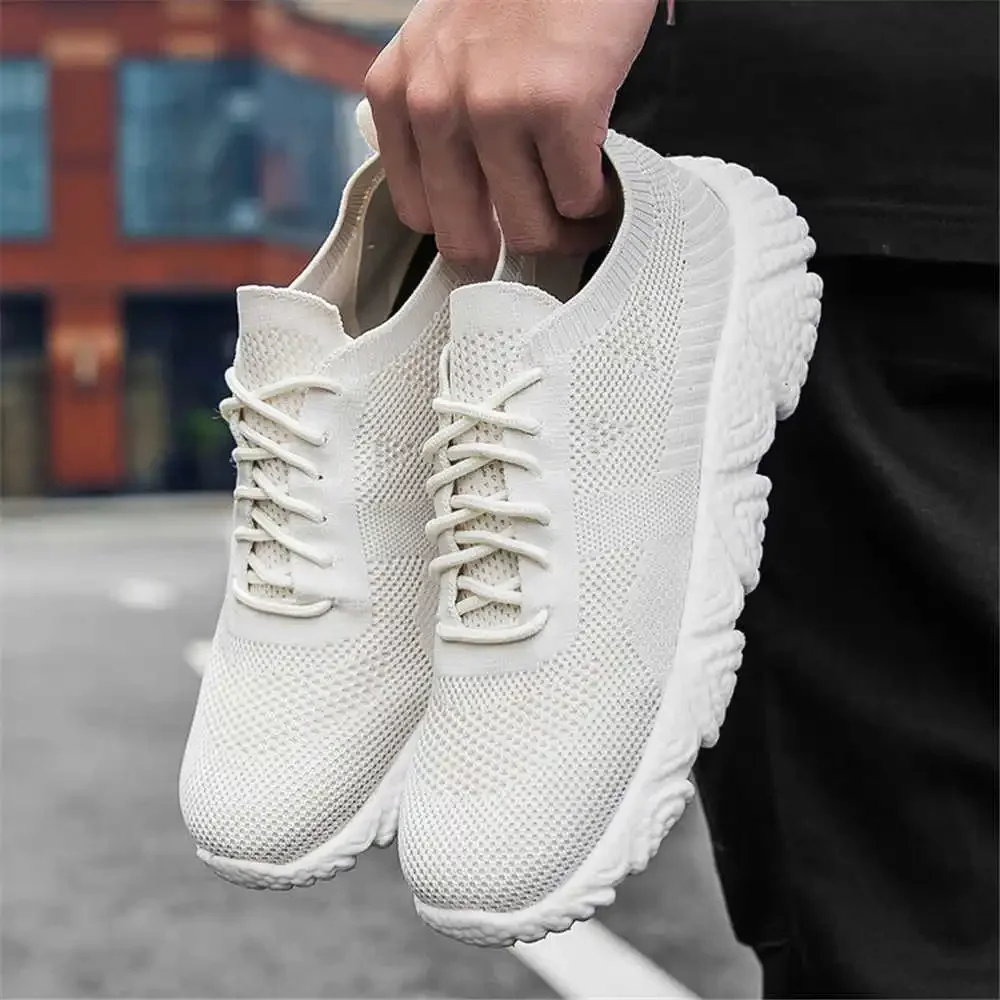 Knit Thin Heel Expensive Shoes For Men Casual Original Man Sneakers Deals Red Mens Tennis Sports Losfers High-end Styling