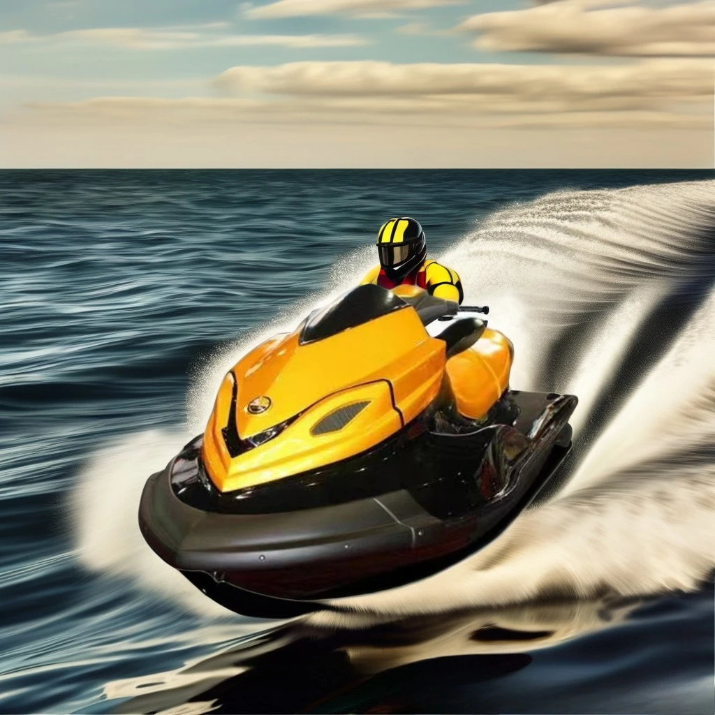 Nuevo precio barato para adultos, potente lancha motora de fibra de vidrio de 4 tiempos, Jet Ski, 3 asientos a la venta, hecha en China