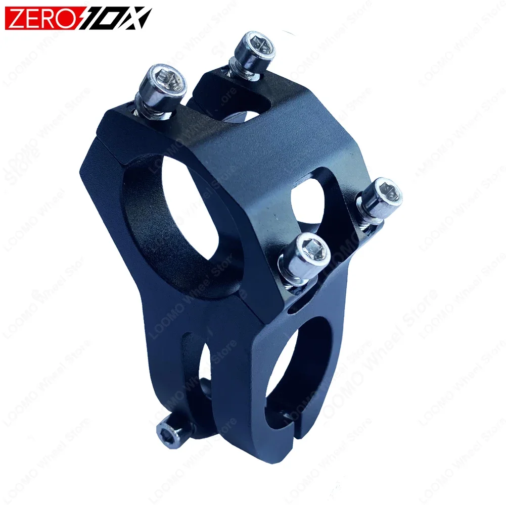 Official Zero  Accessories Original Zero 10X T Bar Block Handlebar Stem Adapter Spare Part Suit for Zero 10X Electric Scooter