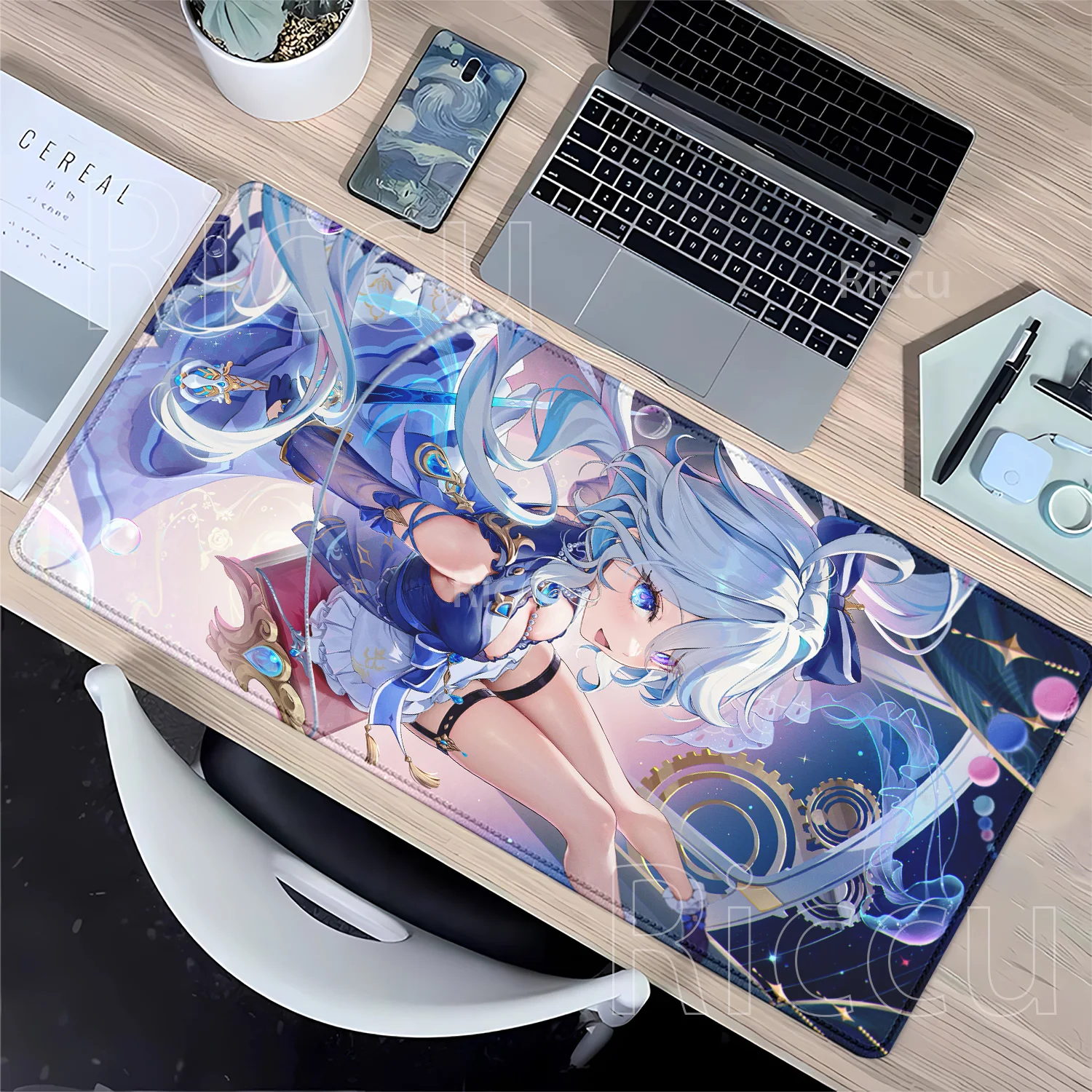 Pc Gaming Girl - HD Printing Furina Genshin Impact PC