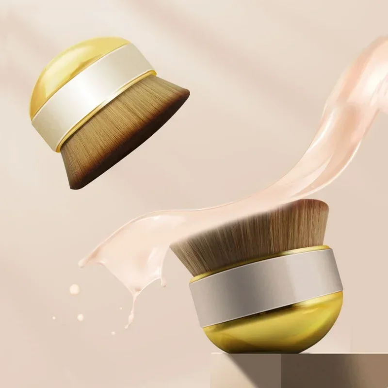 Pennello per trucco a doppio uso asciutto e bagnato Pennello per fondotinta morbido e senza cuciture Strumenti cosmetici di bellezza portatili multifunzionali Brochas Maquillaje