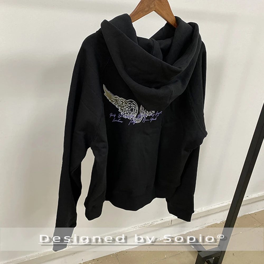 Carta impressa hoodies feminino outono inverno algodão oversized moletom topos senhora moda moletom com capuz streetwear 2026