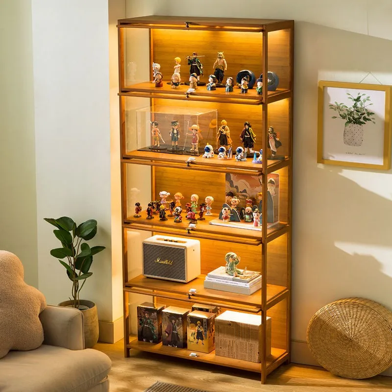 Bookshelf Organizers Bookcase Storage Living Room Cabinets Bedroom Furniture Shelve Closet Display Cabinet Vitrina Gabinete